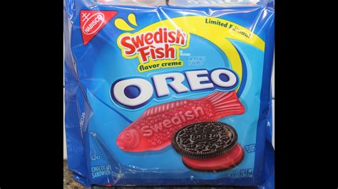 Swedish Fish Oreo Cookie Review Youtube