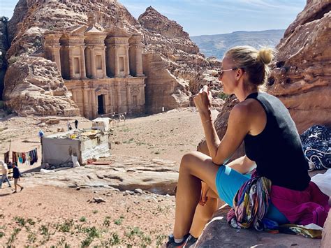 Hiking In Petra The Jewel Of Jordan Travel With Sweettravelbee