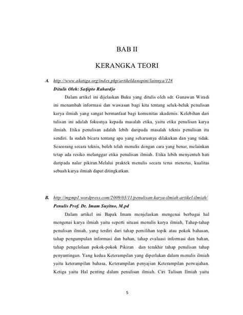 Essay Ilmiah – Sketsa