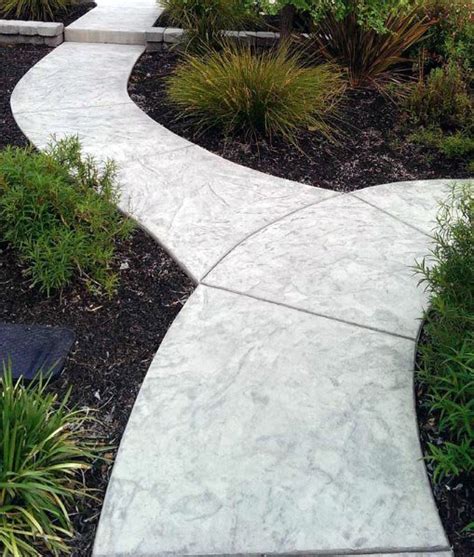 52 Concrete Walkway Ideas For Your Outdoor Space In 2024 Concrete