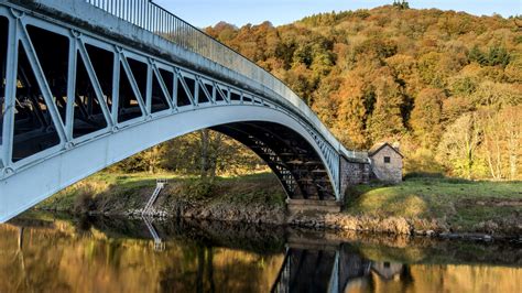 Bigsweir Bridge Over The River Wye Near Monmouth Monmouthshire Wales