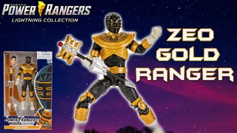 Power Ranger Lightning Collection Zeo Gold Ranger YouTube