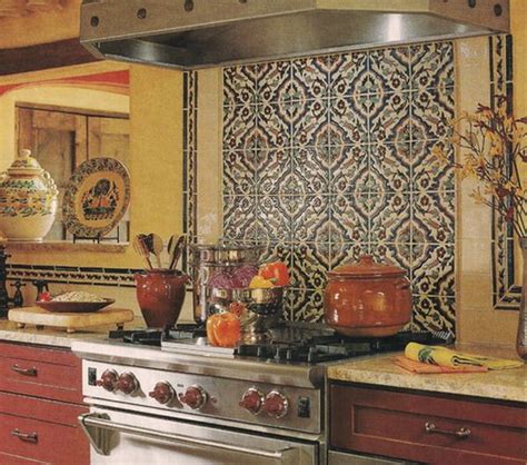 Great Decorative Mediterranean Kitchen Tiles Backsplash Mediterranean Kitchen Design