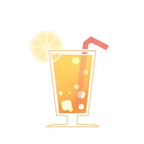 Drink Juice Hd Transparent Summer Drink A Glass Of Iced Juice Orange