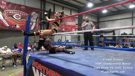 Ladysports Wrestling Video Dvds Nikki Victory Vs Jada Stone