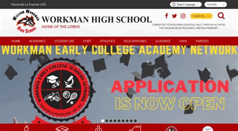 William Workman High School Wohs Hlp School S