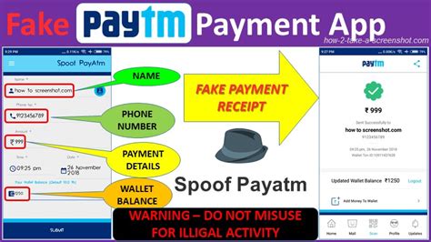You can return the product within 1 week if you do not like it. Fake Paytm Payment Receipt App - Illegal to use it for fraud