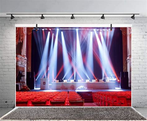 Camera And Photo Accessories 10x7ft Big Hall Interior Bright Stage