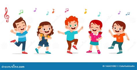 Kids Dance Stock Illustrations 8812 Kids Dance Stock Illustrations