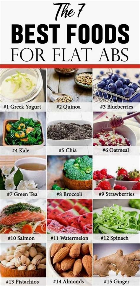 Here We Have Collected The 7 Best Foods For Flat Abs Make Your Abs