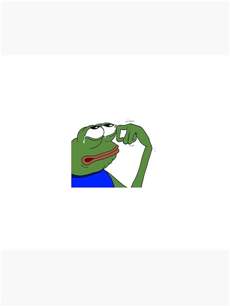 Crying Pepe Meme Sad Tapestry For Sale By Abusive Materia Redbubble