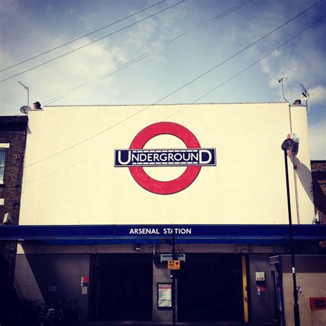 Arsenal Tube Station Arsenal Arsenal Football Club London