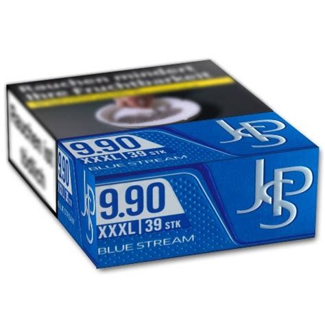 Wir finden das die power zigaretten schon seit. JPS Blue Stream Zigaretten XXXL-Box King Size Filter 5x37 ...