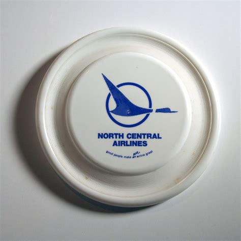 North Central Airlines Flyer Airlines Frisbee Central
