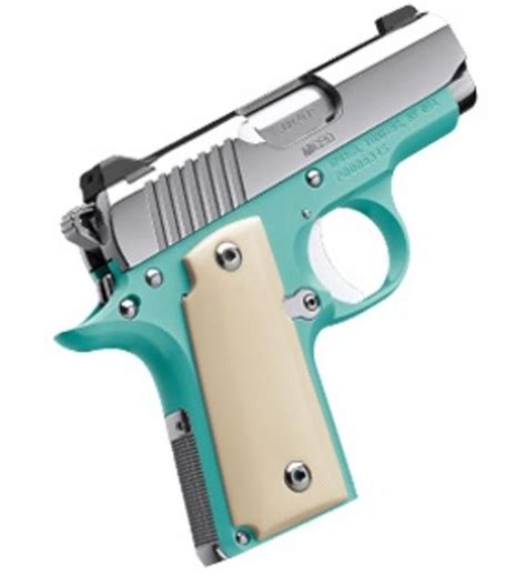 Bright blue pvd coating on small parts. Kimber Micro Bel Air 380 ACP 2.75" Bel Air Blue 6 Round ...