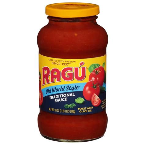 Ragu Old World Style Traditional Pasta Sauce Hy Vee Aisles Online