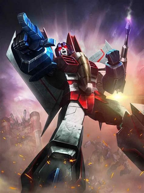 Decepticon Starscream Artwork From Transformers Legends Game