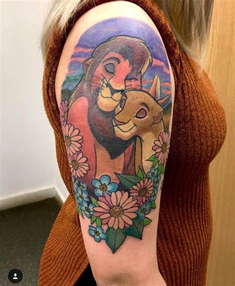 Pin By Character Art Gallery On Best Tattoos Lion King Tattoo King