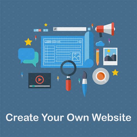 Create Your Own Website Icons Creative Market