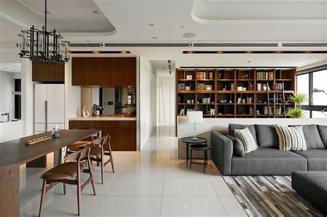 Taipei Apartment Building Lounge Area By Yu Ya Ching Interior Design