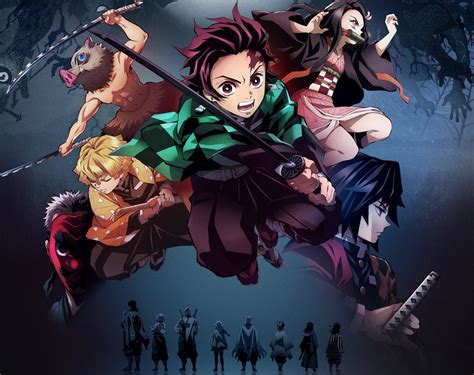 The Characters From Demon Slayer Kimetsu No Yaiba Anime Wallpaper Full