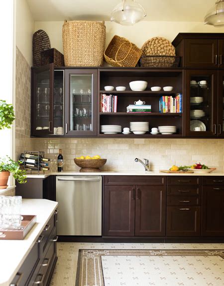 Why would you choose brown kitchen backsplash ideas? Chocolate Brown Cabinets - Contemporary - kitchen ...