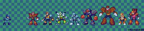 Megaman 5 Robotmasters By Kodan230 On Deviantart