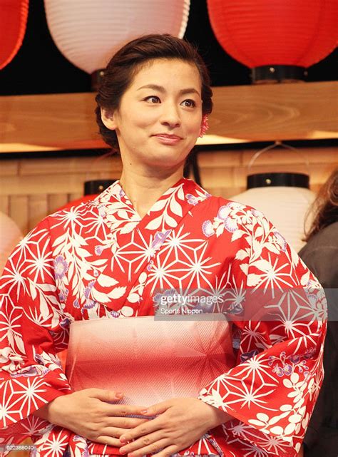 Actress Machiko Ono Attends Press Conference Of Tv Asahi Drama News Photo Getty Images