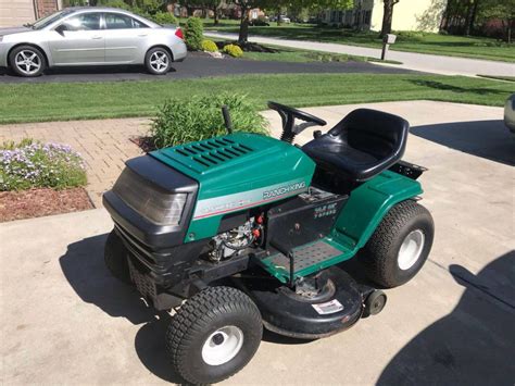 Ranch King 42 Inch Riding Lawn Mower 13am670g206 With Bagger Ronmowers