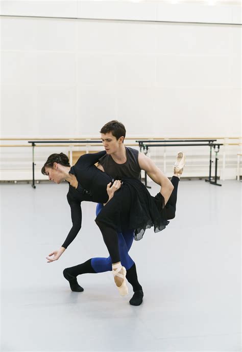 Laura Morera And William Bracewell In Rehearsal For Asphodel Meadows