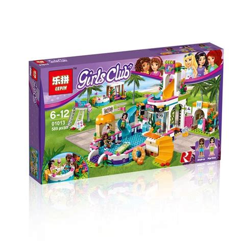 Model Building Kits Compatible With Lego City Girls Friends Heartlake