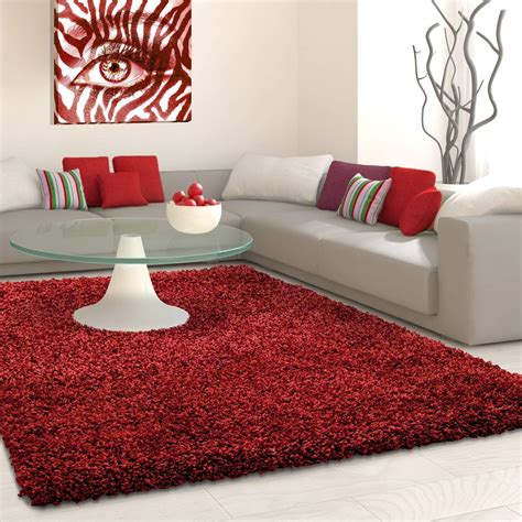 Shaggy Rug Rugs Living Room Large Soft Touch 5cm Thick Pile Modern