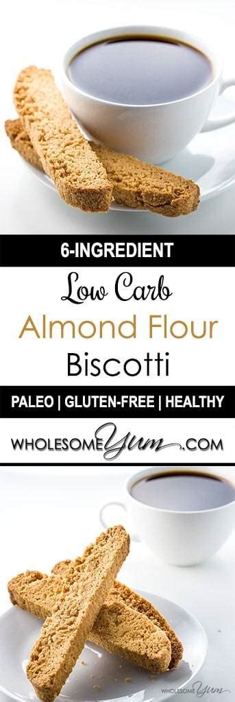 Taste the crispy, crunchy perfection of only the very best biscotti! Low Carb Almond Flour Biscotti (Paleo, Sugar-free)