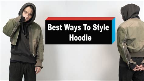 How To Wear Hoodie Youtube