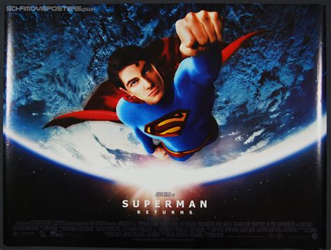 It was another movie where the credits seem to pop up at the most inappropriate times claiming the film/script is finished. Superman Returns (2006) - Original British Quad Movie Poster