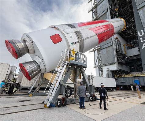 Vulcan Rocket Stacked For Inaugural Launch