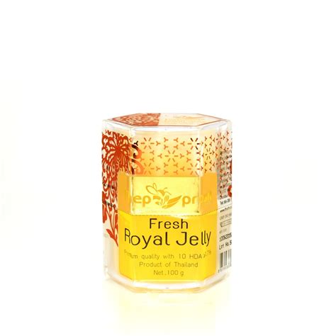 Reward Point Fresh Royal Jelly 100g Thepprasit Honey Online Shopping