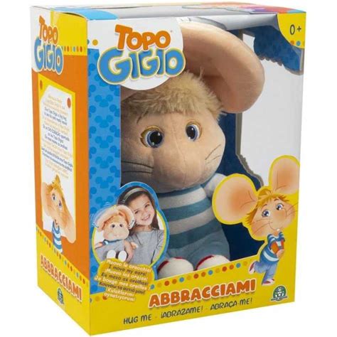 Topo Gigio Abbracciami Peluche Morbido Tpg20000 Giochi Preziosi 1 Anno