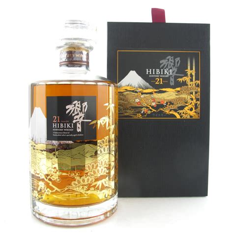 Suntory whiskey hibiki empty bottle 750 ml japanese. Hibiki 21 Year Old / Kacho Fugetsu Limited Edition ...
