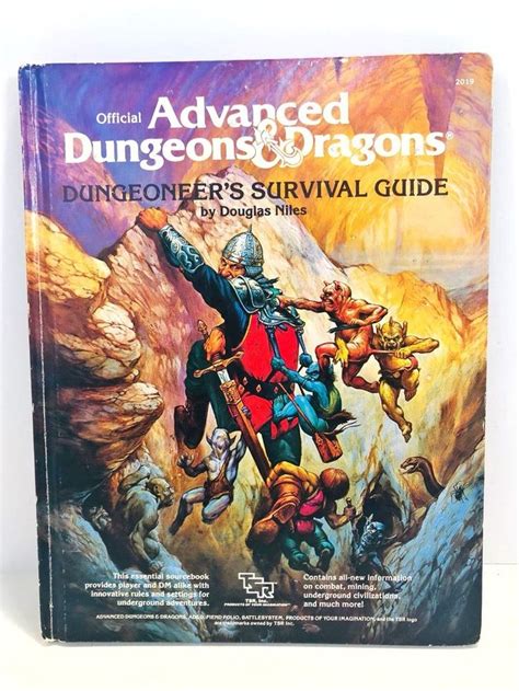 Dungeoneers survival guide advanced dungeons and … then they lay still and his lips parted. DUNGEONEER'S SURVIVAL GUIDE D&D Dungeons Dragons Players ...