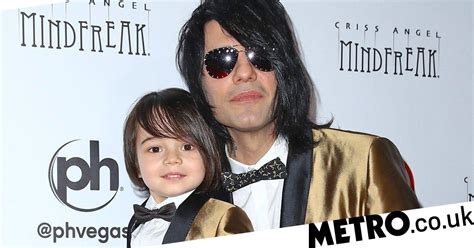 magician criss angel reveals five year old son s cancer has returned metro news