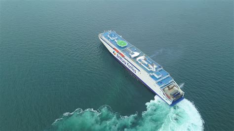 Portsmouth Welcomes Galicia Brittany Ferries Brand New Ship For Spain