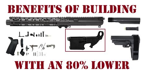 Ar Builds Benefits Of Using 80 Lowers 80 Lowers