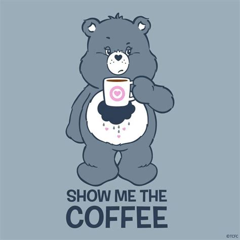 Coffeememes Coffee Love Care Bear Coffee Junkie
