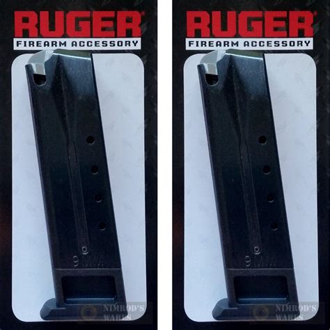 Ruger 10 Round Magazine For Ruger P89 P93 P94 P95 Pc9 9mm 90088 Magazines
