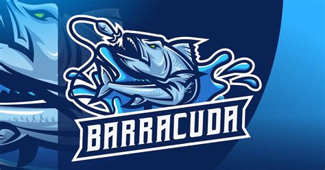 Barracuda Mascot Logo By Nuraroni On Envato Elements
