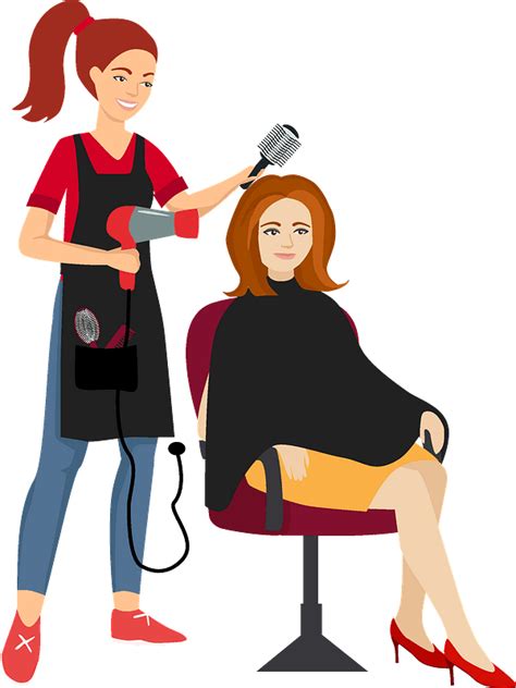 Hair Salon Clipart Hairdresser Clipart Beauty Spa Comb Hair Iron