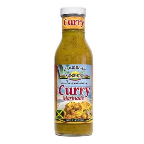 caribbean sunshine® jamaican curry marinade 12 fl oz baker s