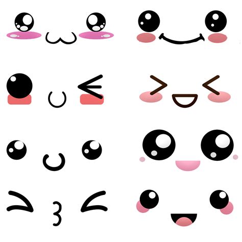 kawaii face png png image collection