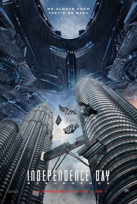 Independencedayresurgence The Petronas Twin Towers Gets Its Own Movie